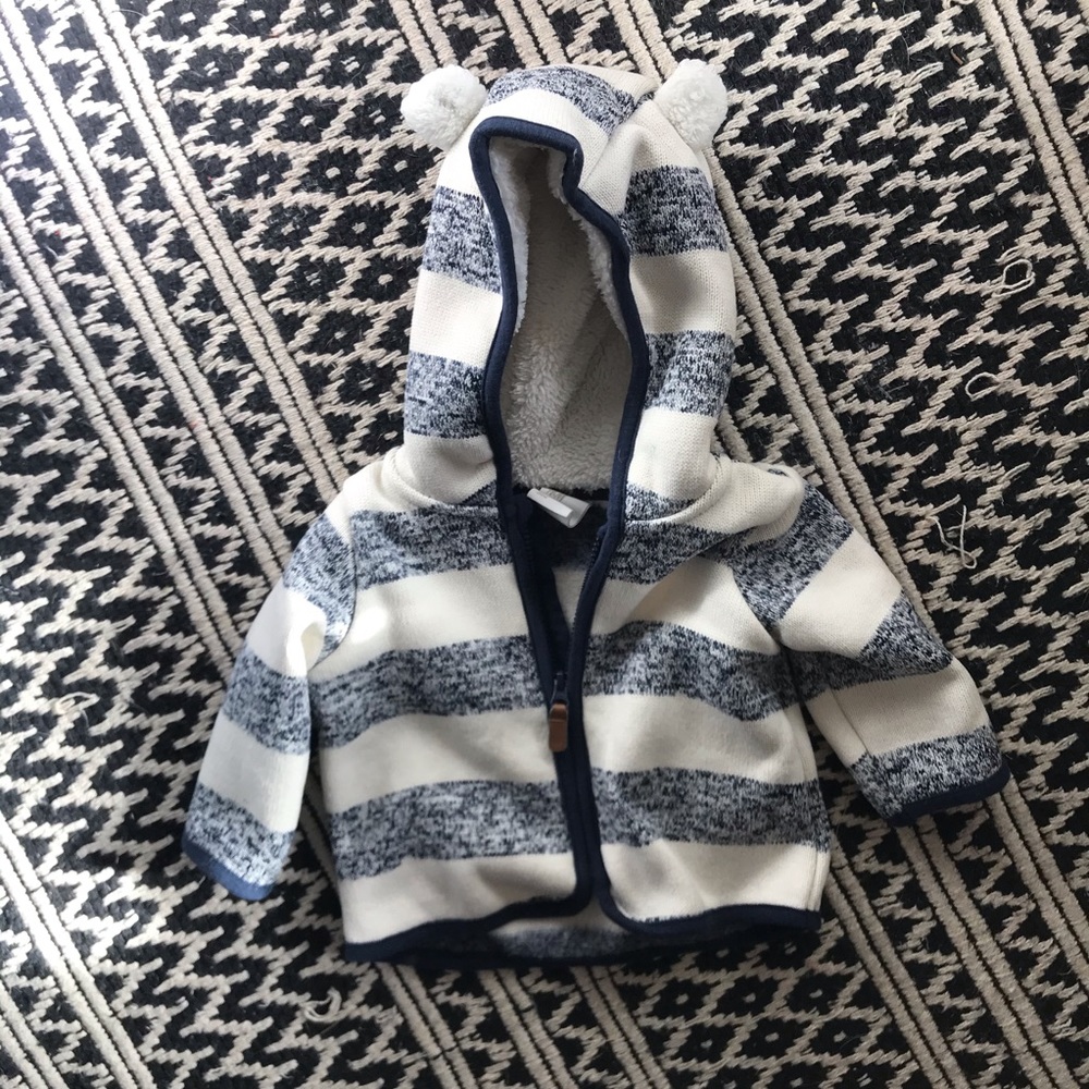 Striped bear jacket